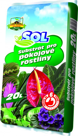 SUBSTRÁT PRO POKOJOVÉ ROSTLINY 20L